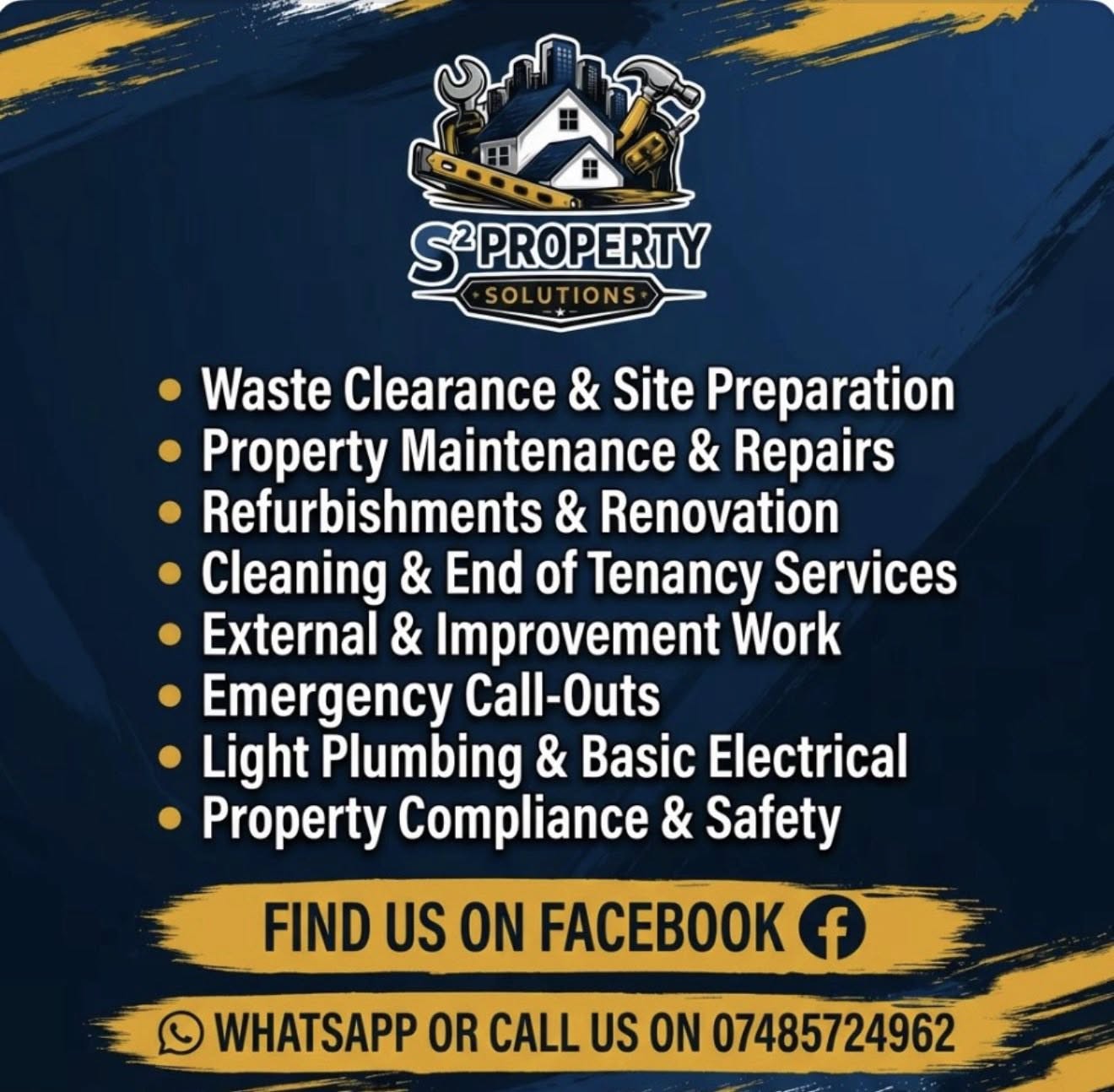 S² Property Solutions promotional banner